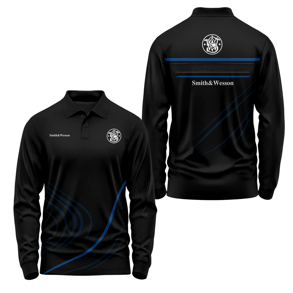 Smith & Wesson Long Sleeve Polo USPL2154