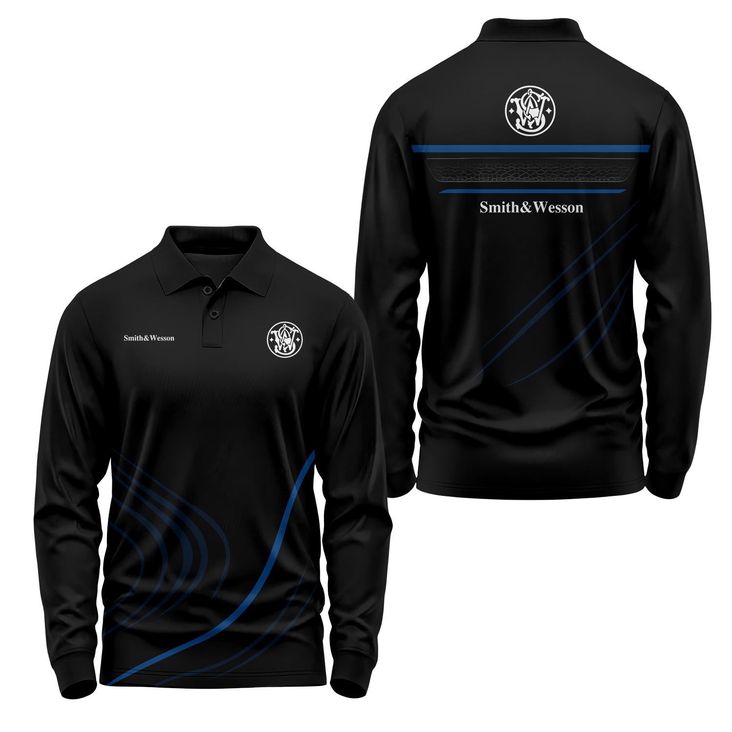 Smith & Wesson Long Sleeve Polo USPL2154