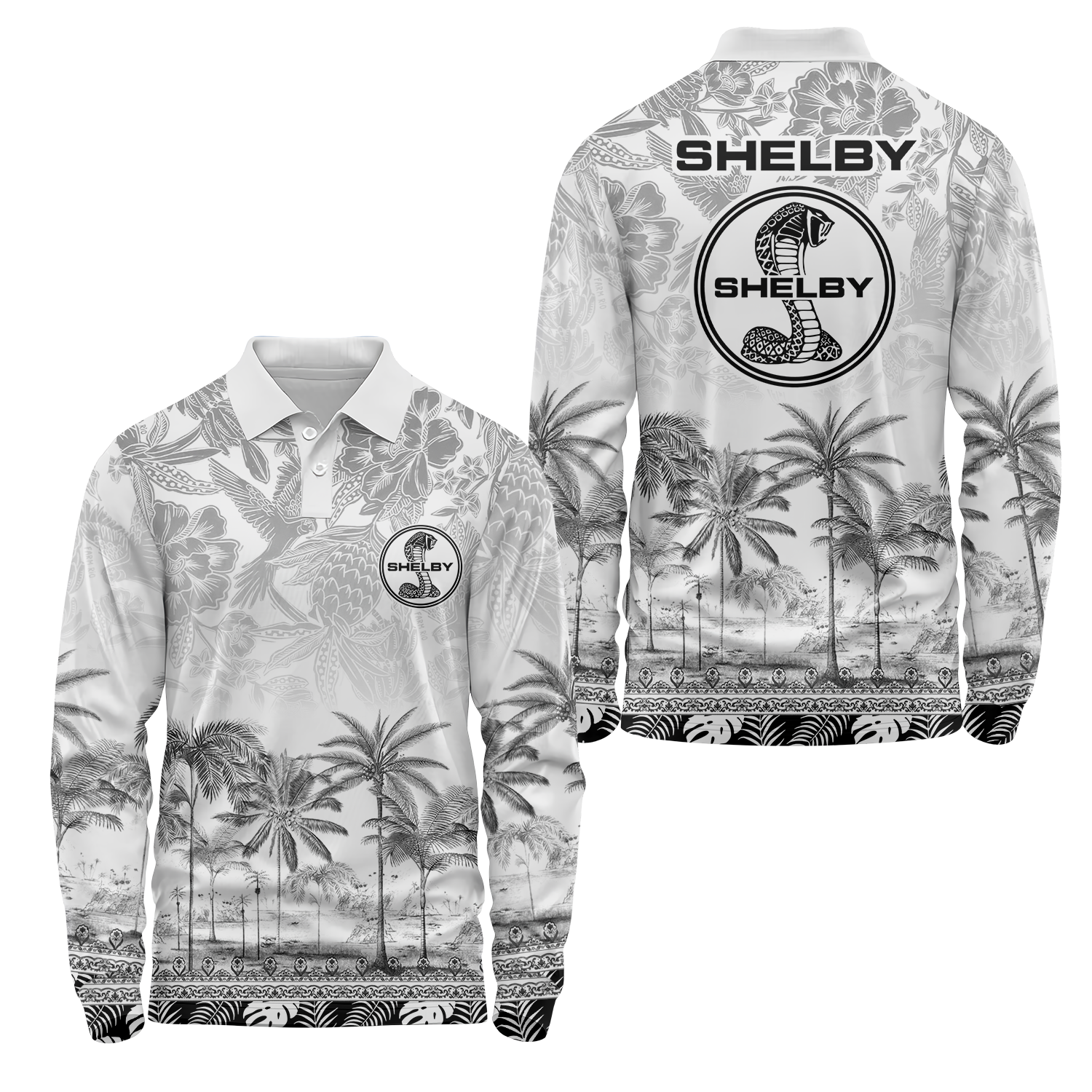 Ford Long Sleeve Polo USPL195