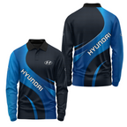 Hyundai Long Sleeve Polo USPL1205