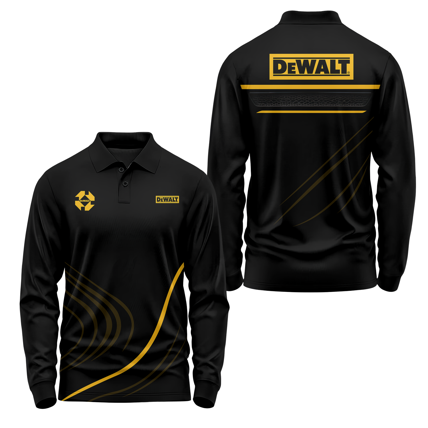 DeWalt Long Sleeve Polo USPL1359