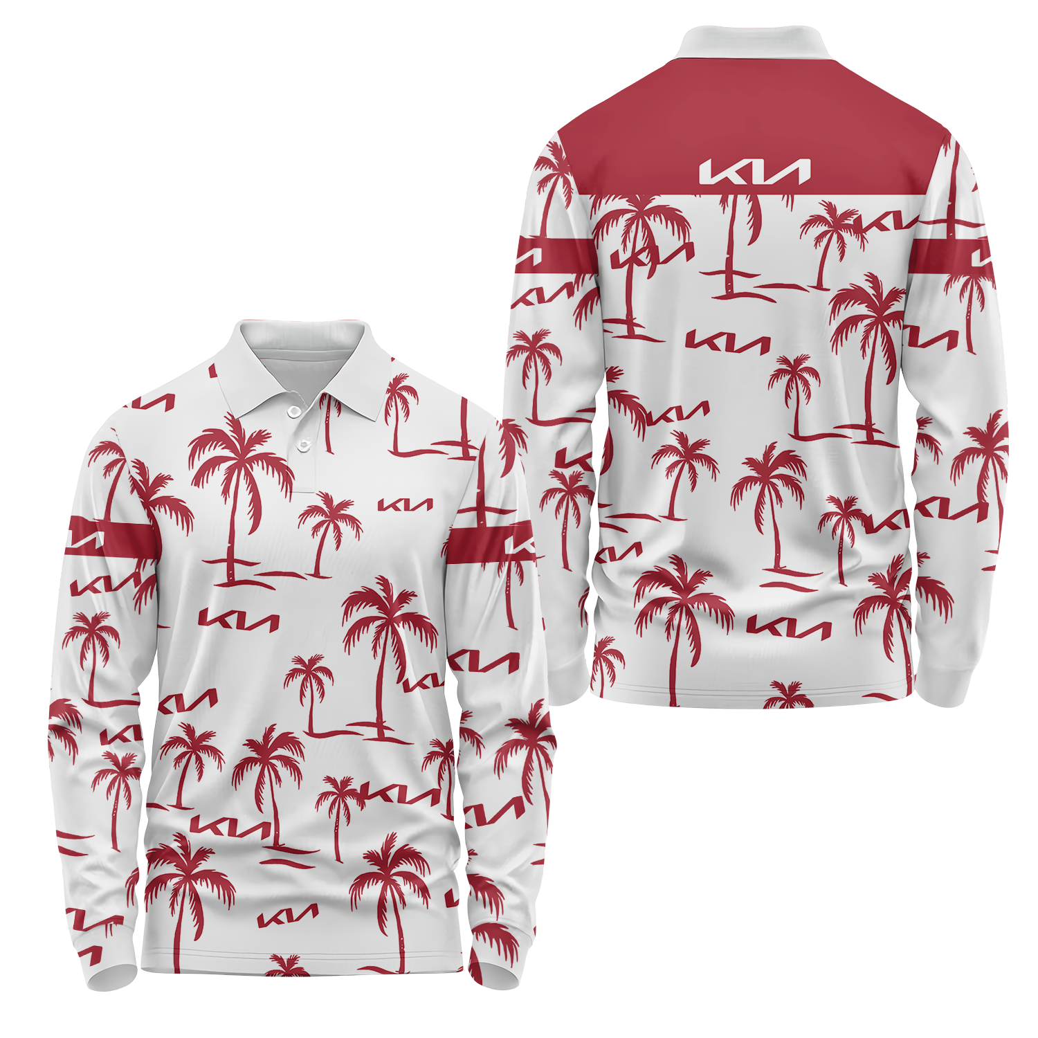 Kia Long Sleeve Polo USPL1226