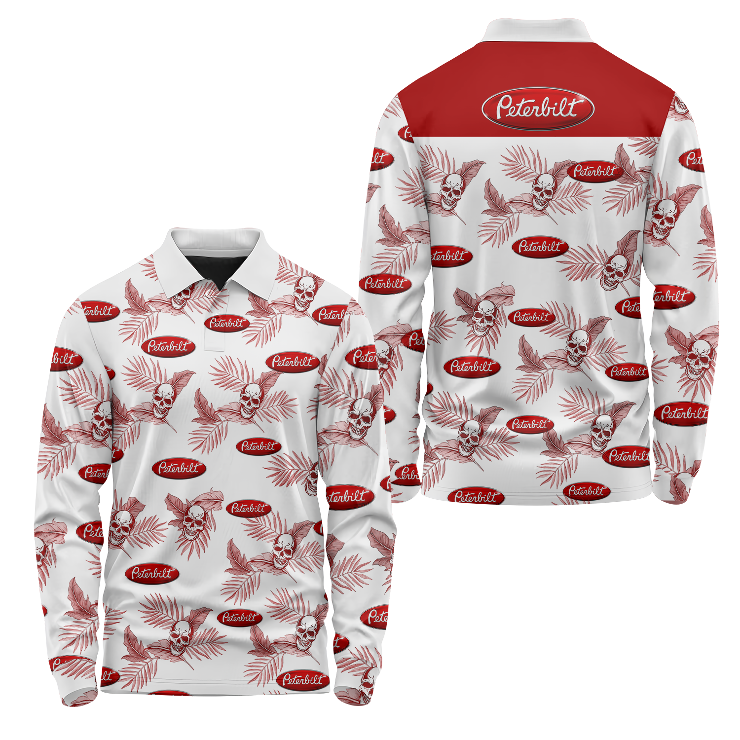 Peterbilt Long Sleeve Polo USPL1716