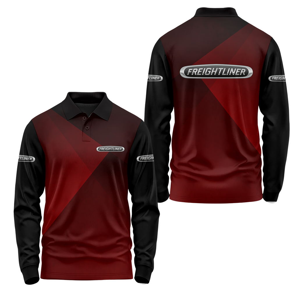 Freightliner Long Sleeve Polo USPL1693