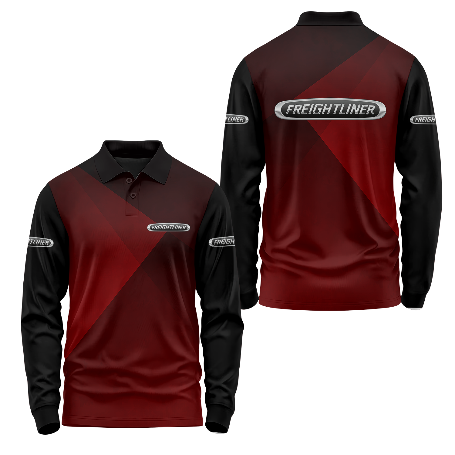 Freightliner Long Sleeve Polo USPL1693