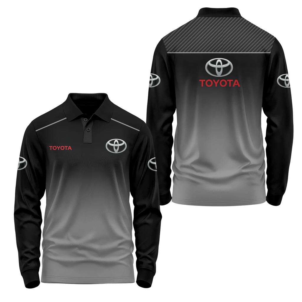 Toyota Long Sleeve Polo USPL852
