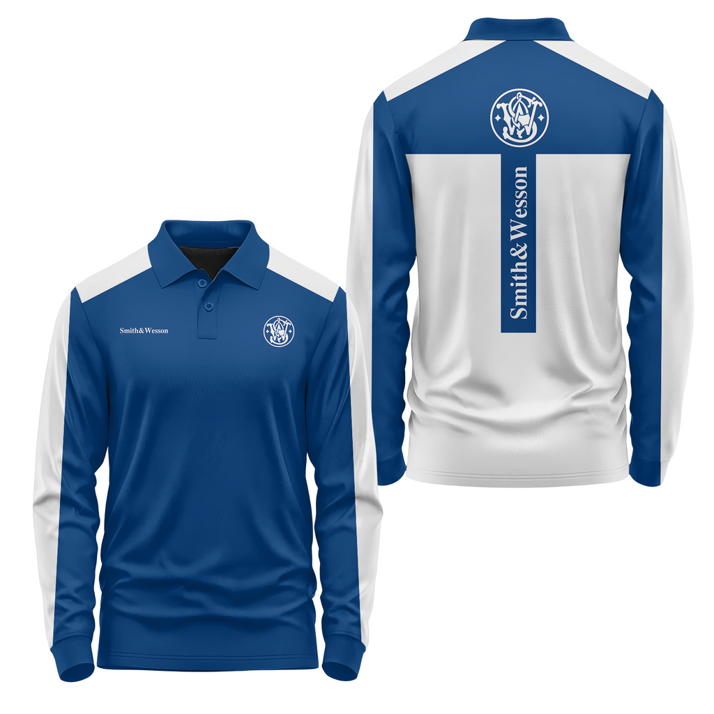 Smith & Wesson Long Sleeve Polo USPL2157