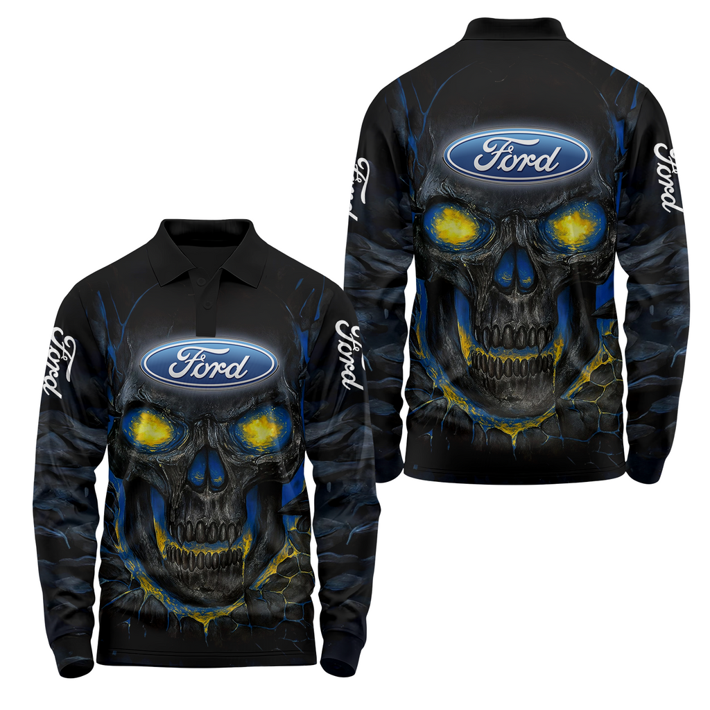 Ford Long Sleeve Polo USPL188