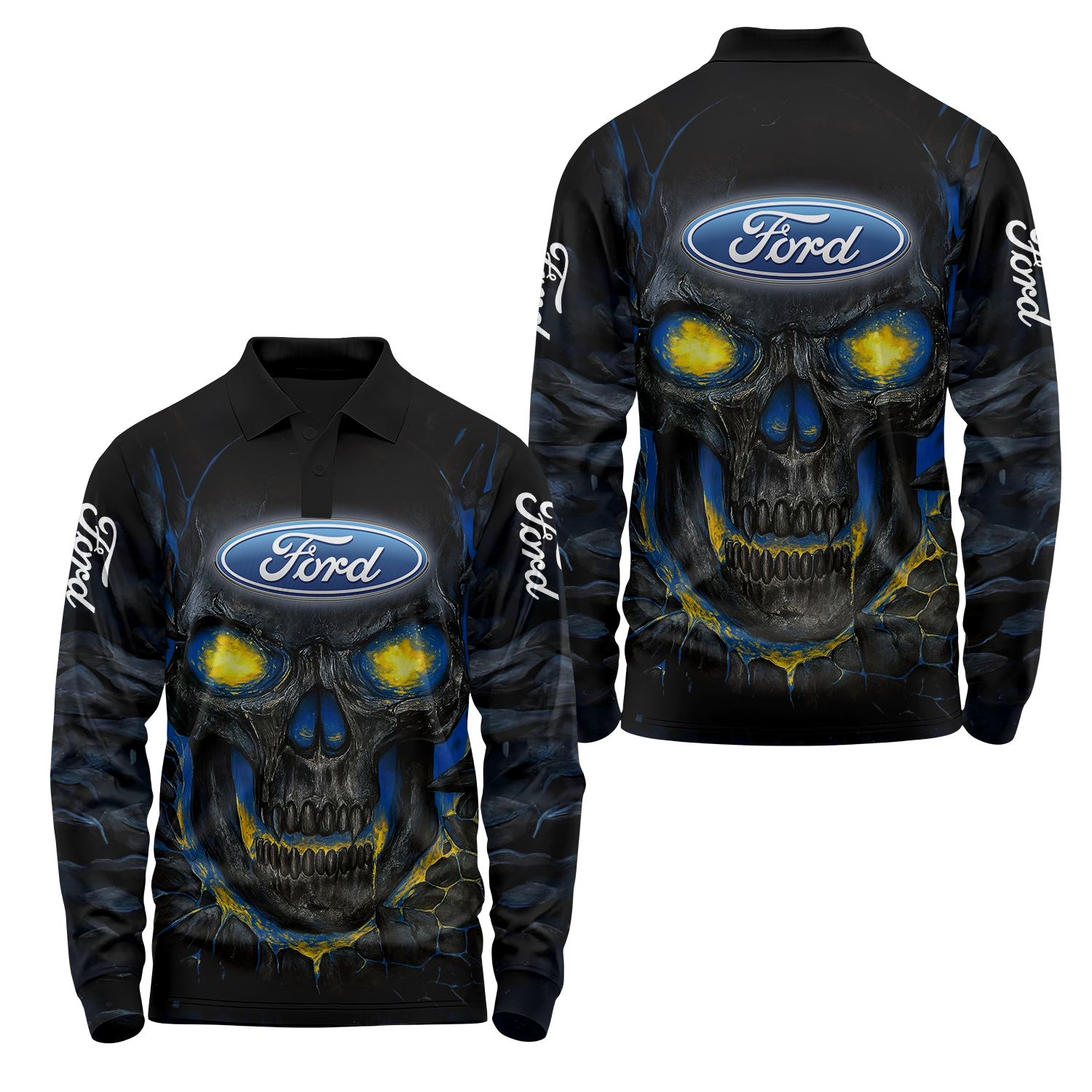 Ford Long Sleeve Polo USPL188