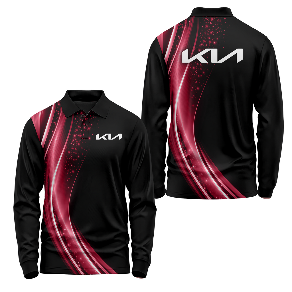 Kia Long Sleeve Polo USPL1279
