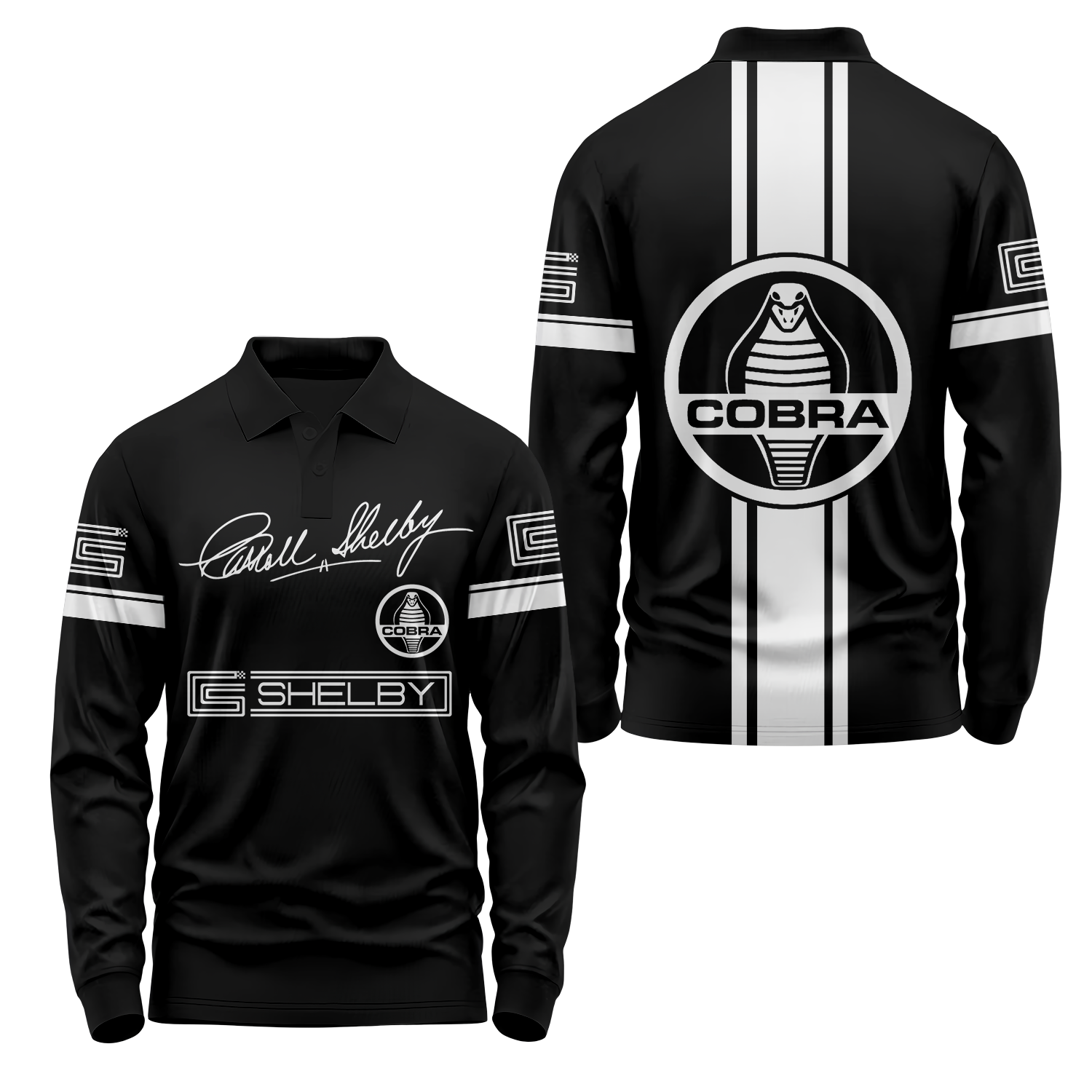 Ford Long Sleeve Polo USPL174