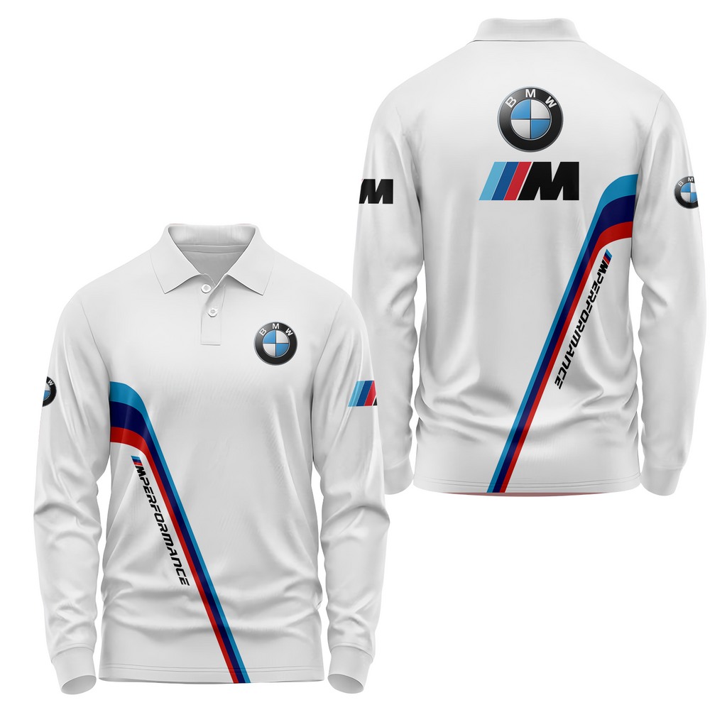 BMW Long Sleeve Polo USPL547