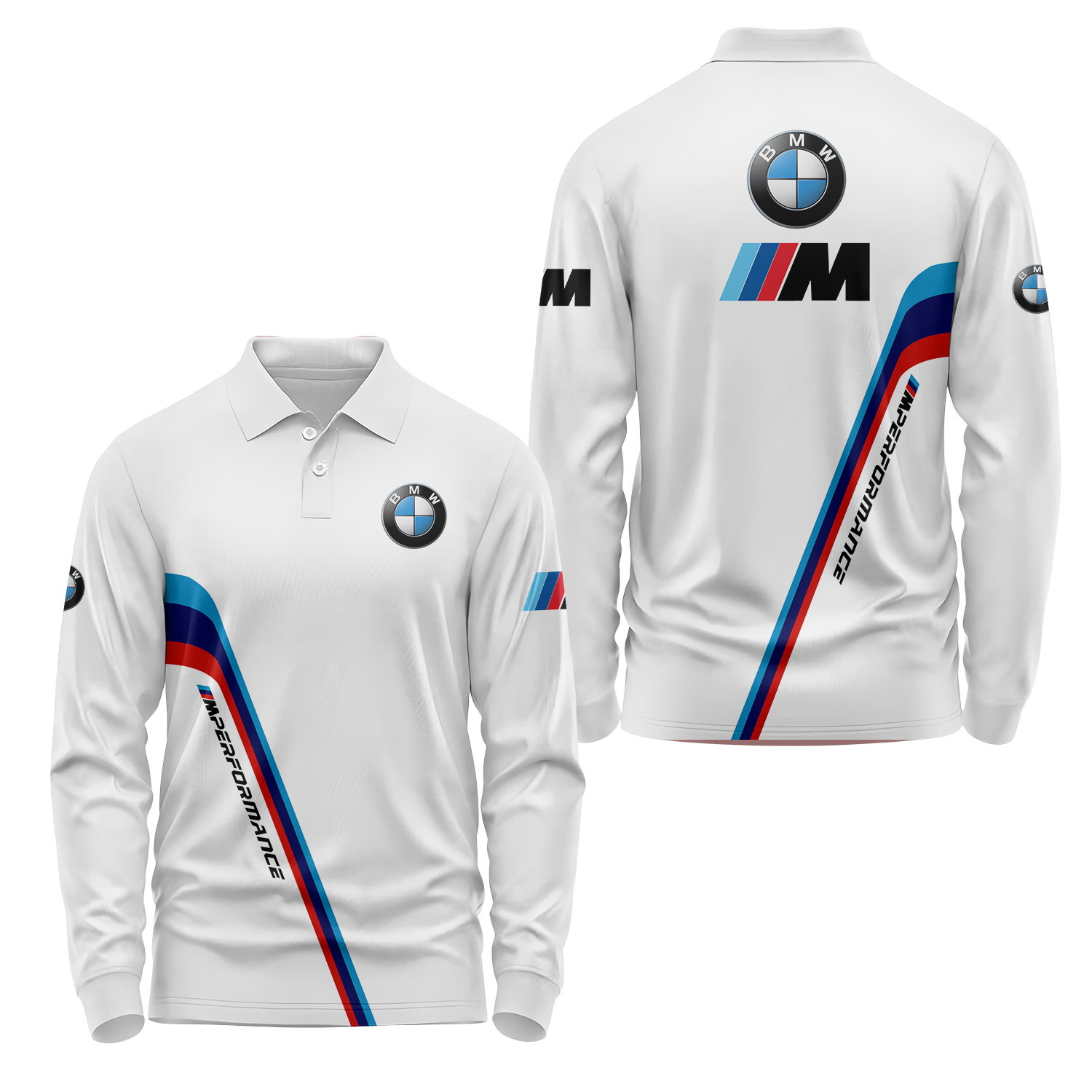 BMW Long Sleeve Polo USPL547