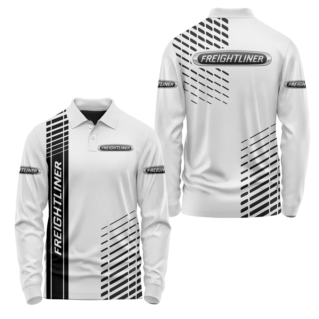 Freightliner Long Sleeve Polo USPL1697