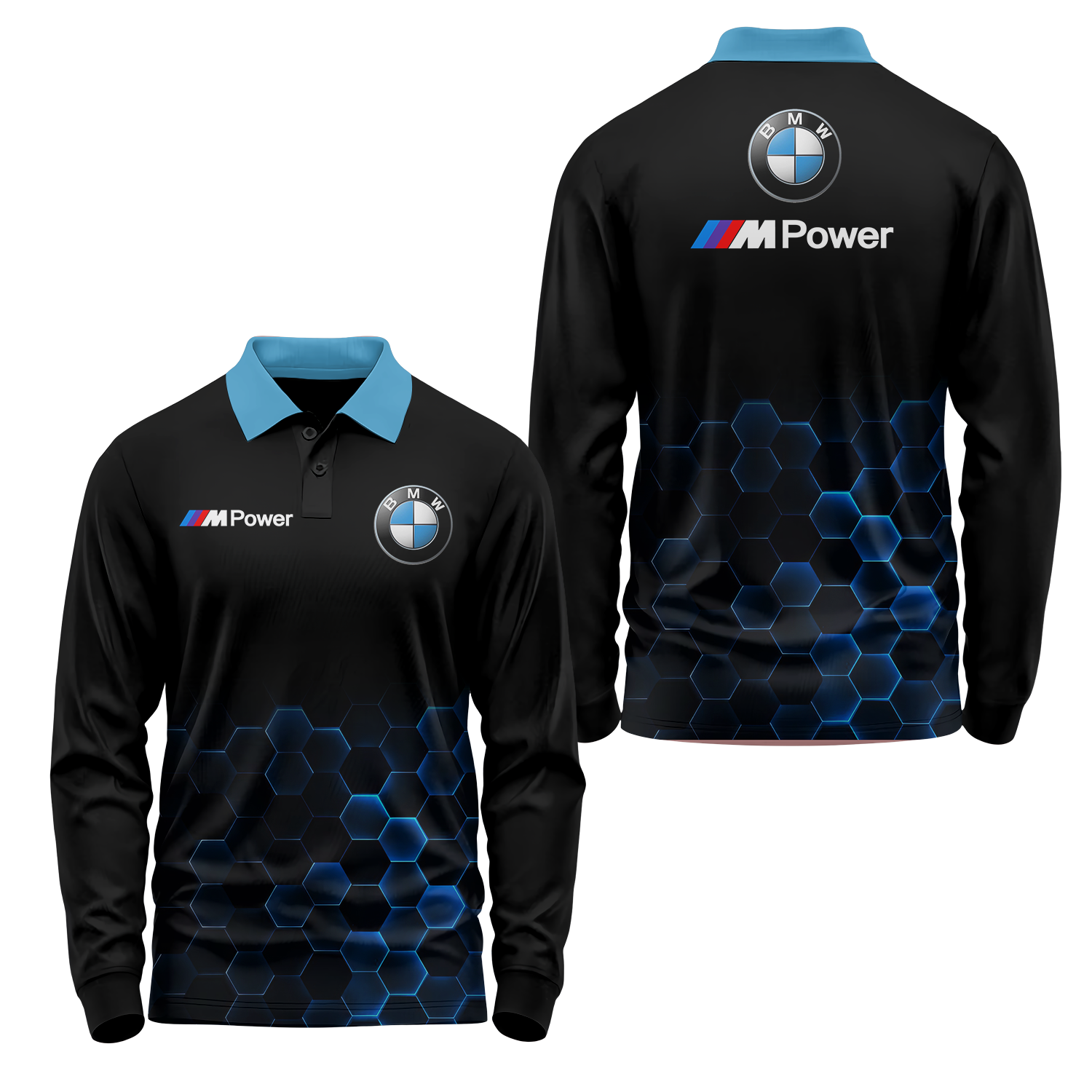 BMW Long Sleeve Polo USPL546