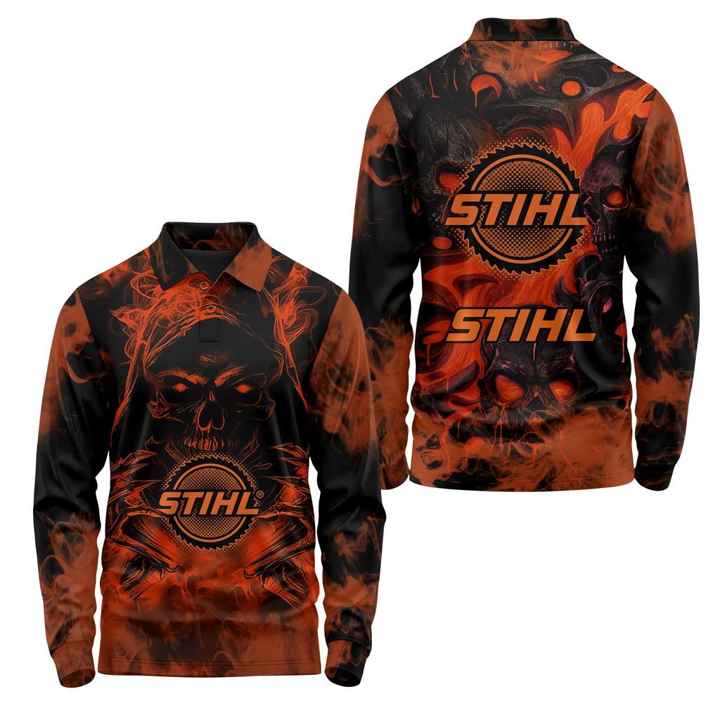 Stihl Long Sleeve Polo USPL1473