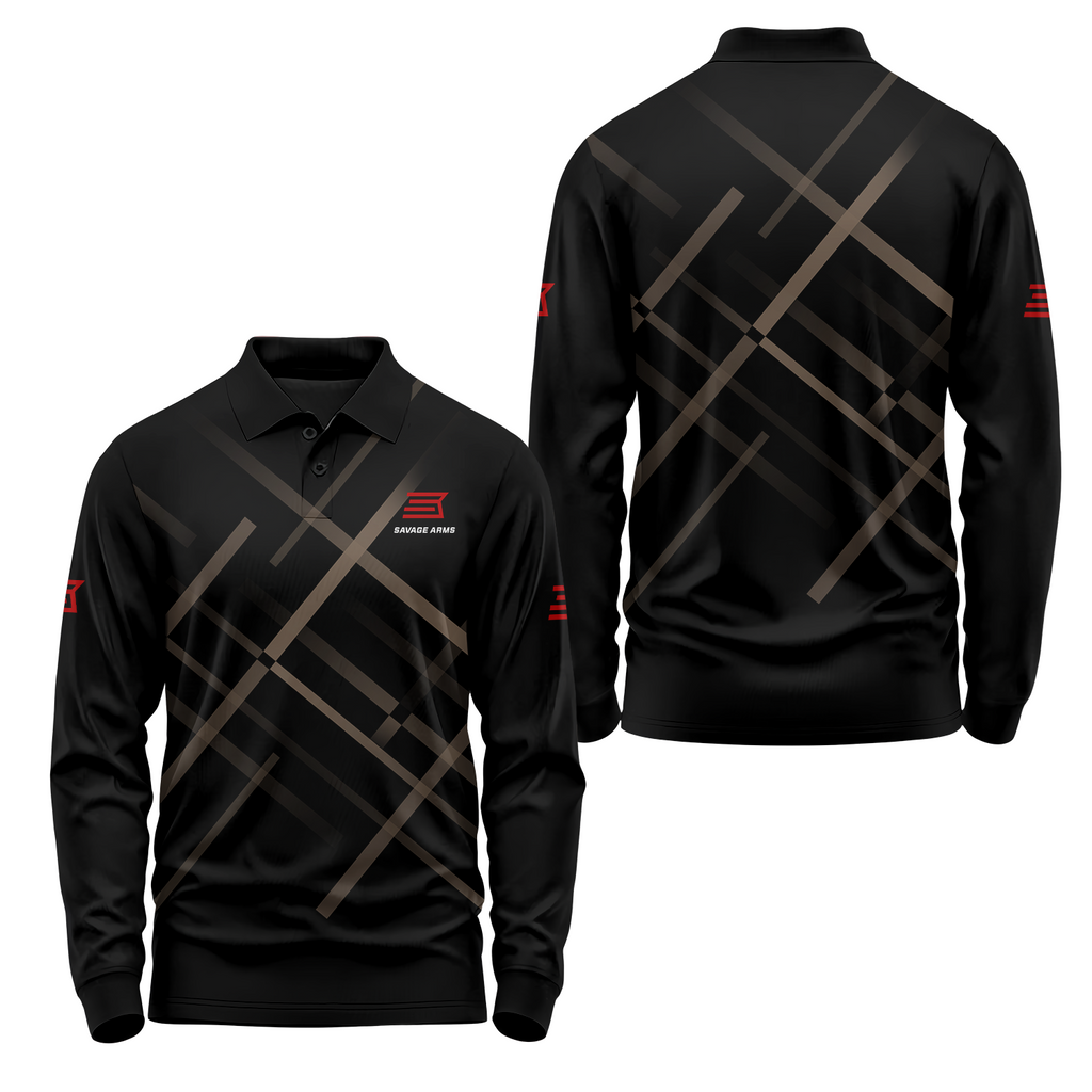 Savage Arms Long Sleeve Polo USPL2200