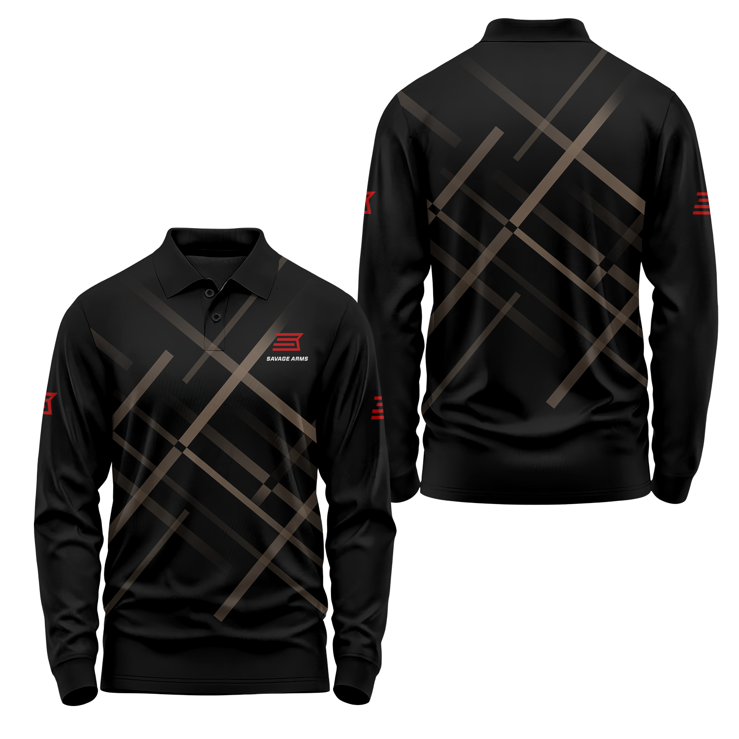 Savage Arms Long Sleeve Polo USPL2200