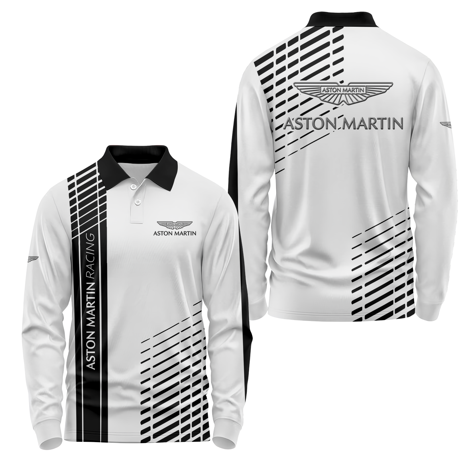 Aston Martin Long Sleeve Polo USPL328