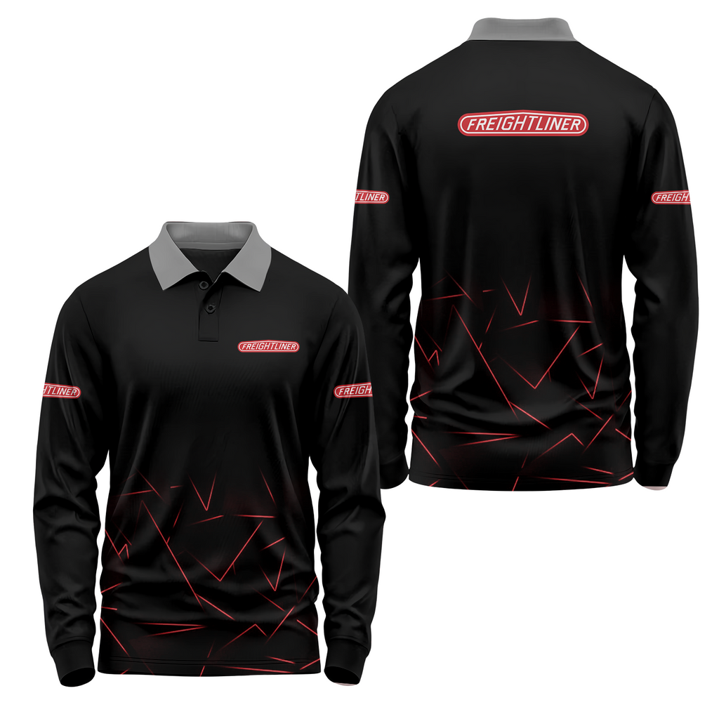 Freightliner Long Sleeve Polo USPL1681