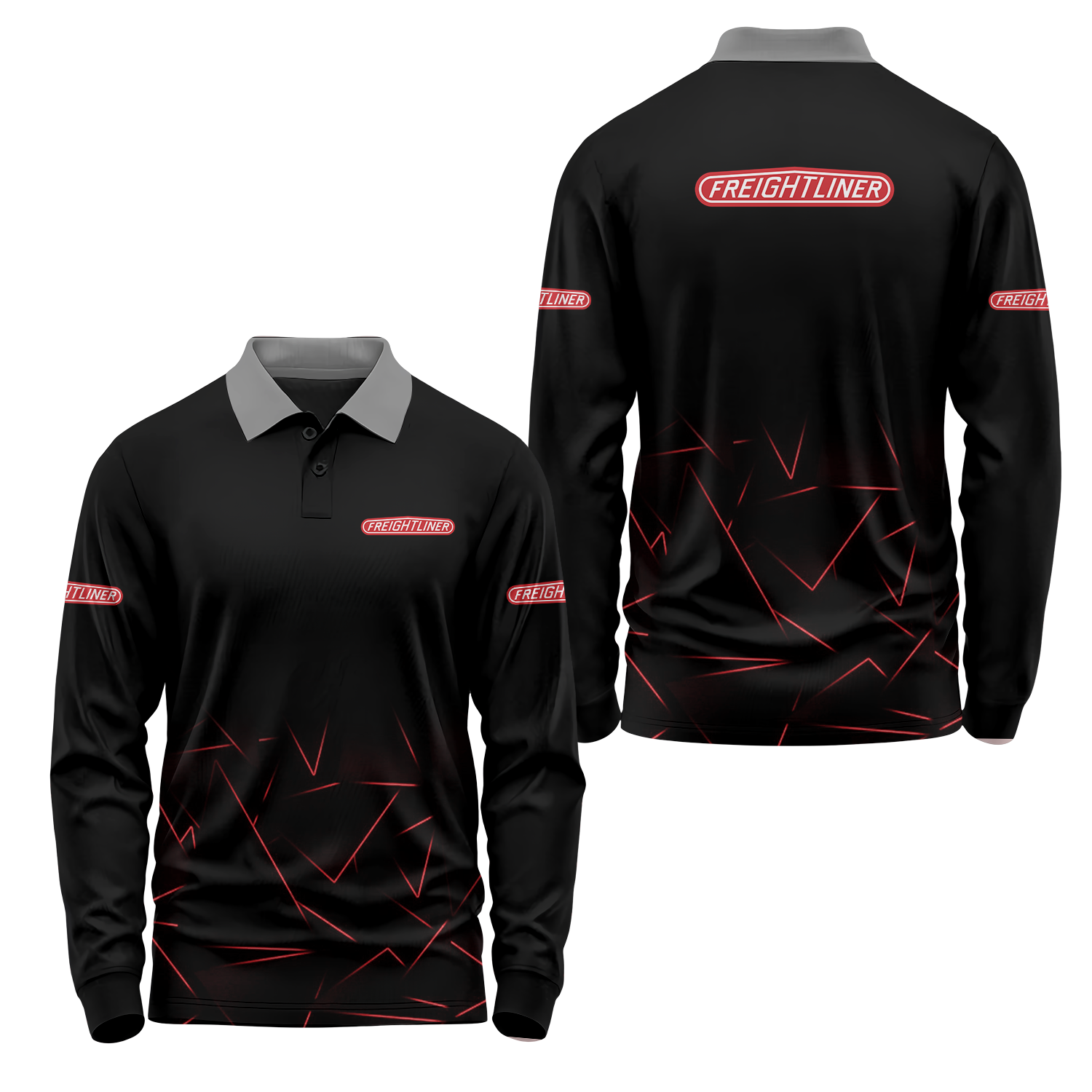 Freightliner Long Sleeve Polo USPL1681