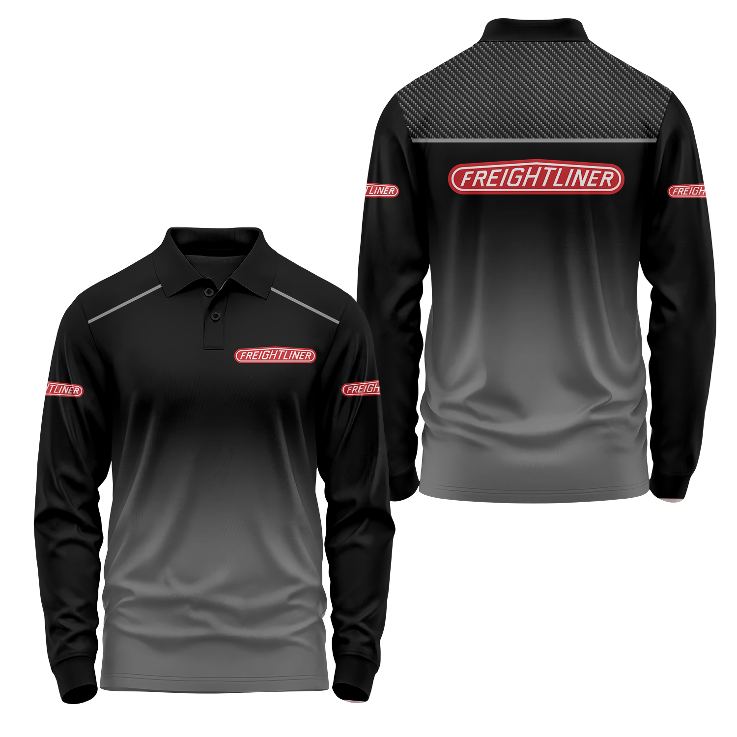 Freightliner Long Sleeve Polo USPL1679