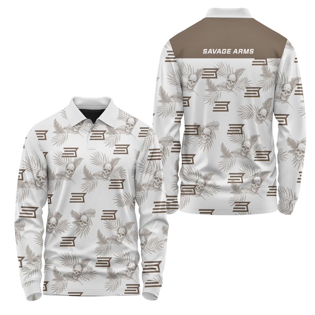 Savage Arms Long Sleeve Polo USPL2197
