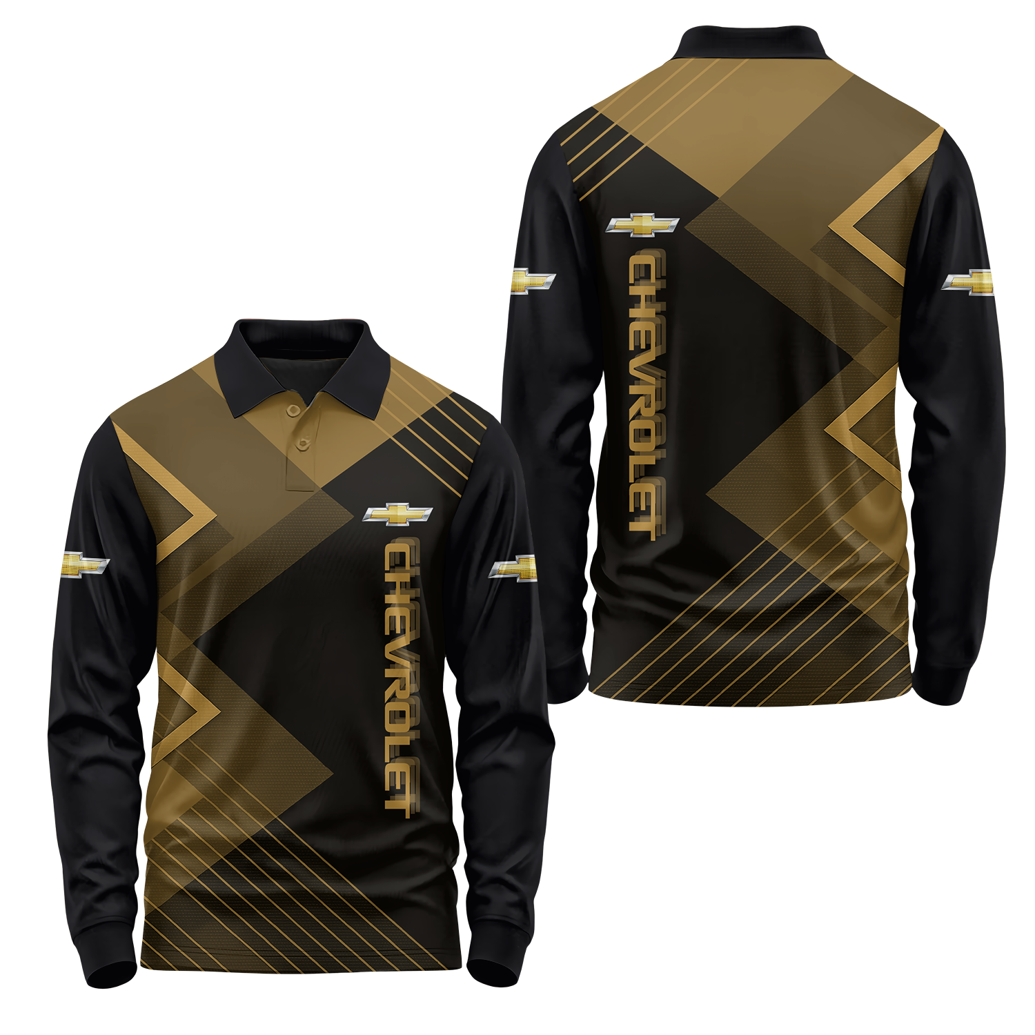Chevrolet Long Sleeve Polo USPL999