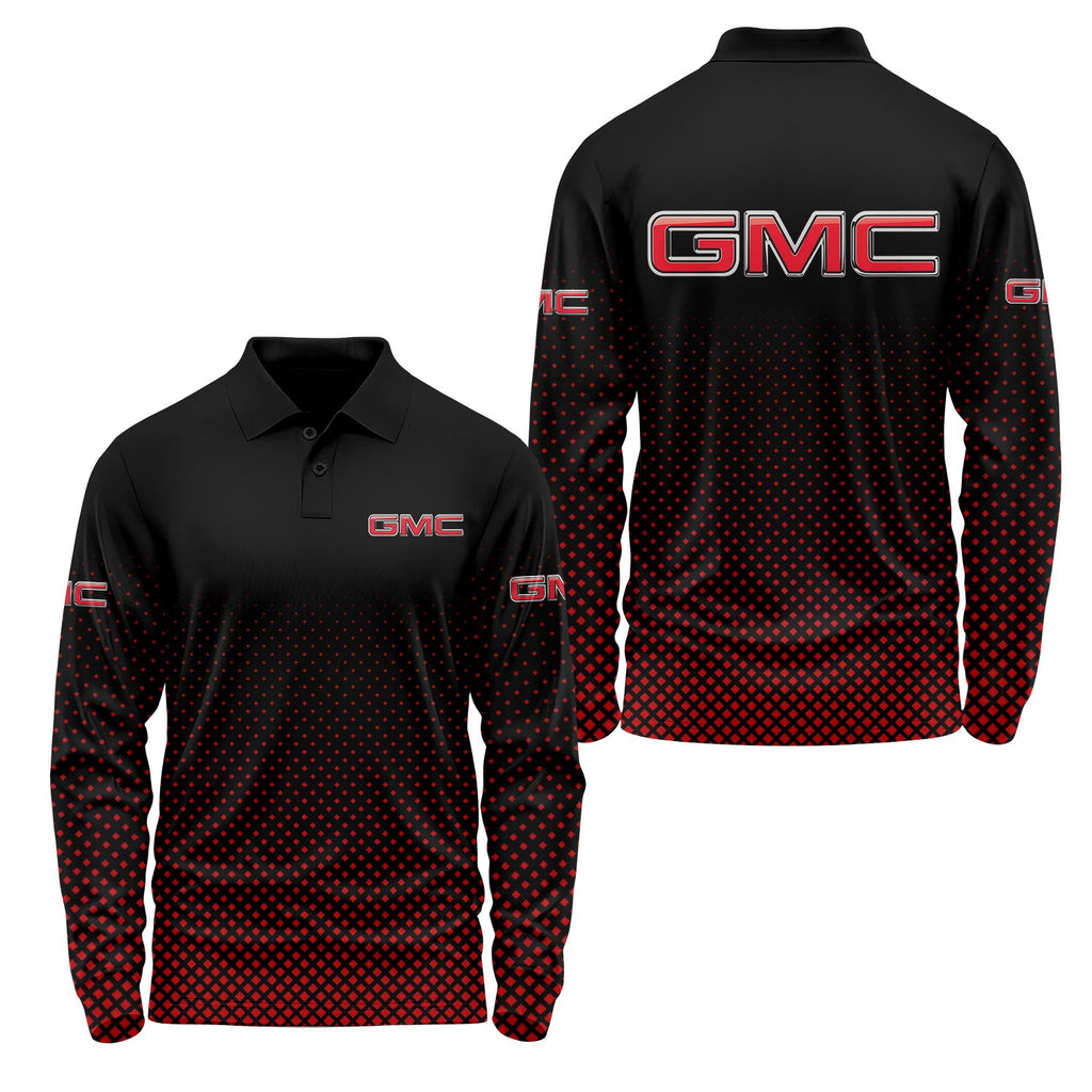 GMC Long Sleeve Polo USPL1518
