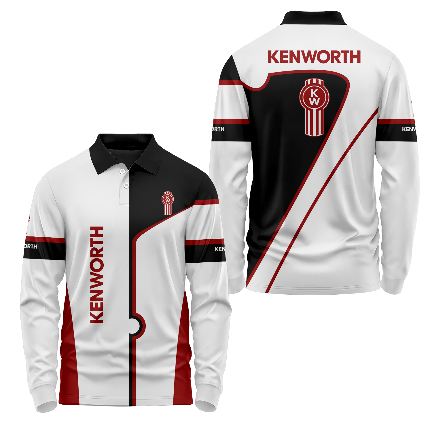 Kenworth Long Sleeve Polo USPL1760