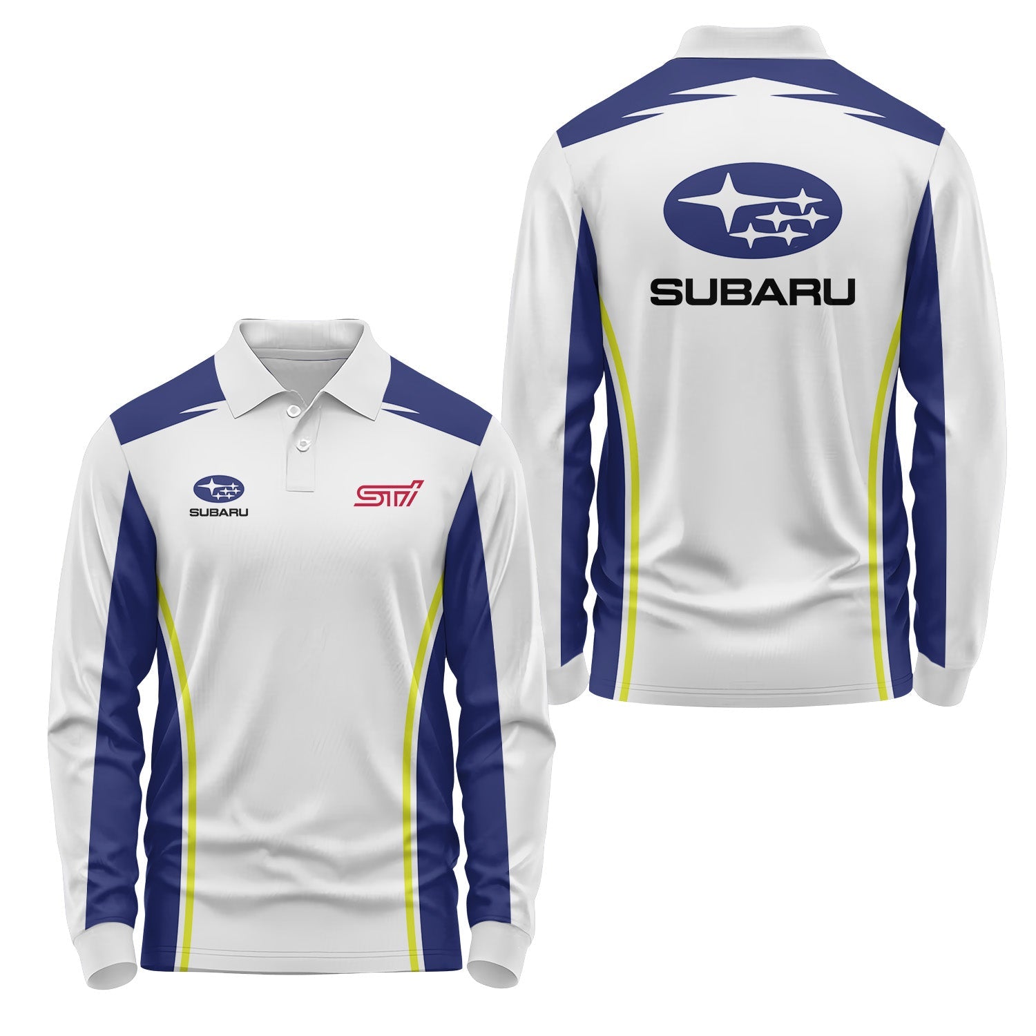 Subaru Long Sleeve Polo USPL942