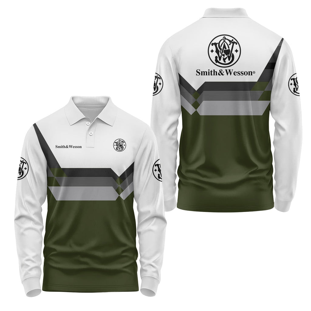 Smith & Wesson Long Sleeve Polo USPL2165