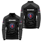 Scania Long Sleeve Polo USPL1618