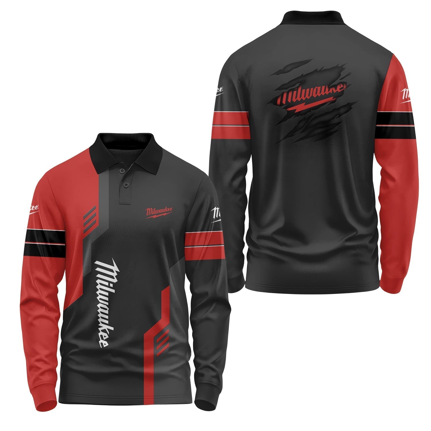 Milwaukee Long Sleeve Polo USPL1281