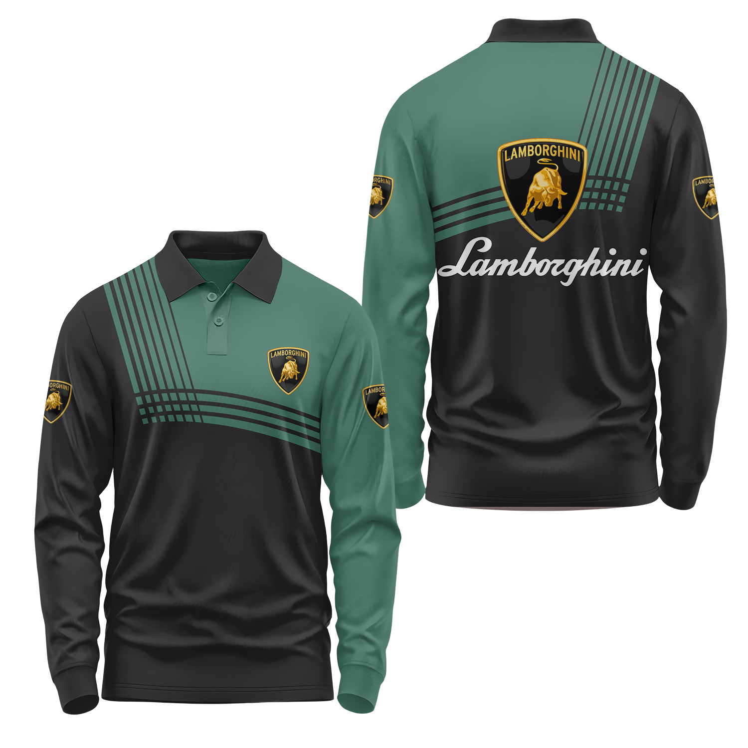Lamborghini Long Sleeve Polo USPL671