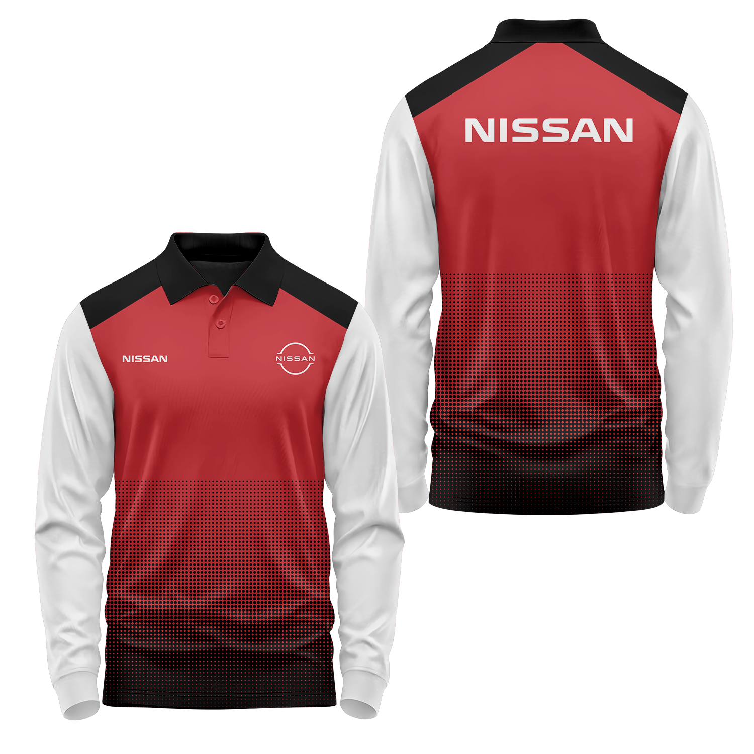 Nissan Long Sleeve Polo USPL1146