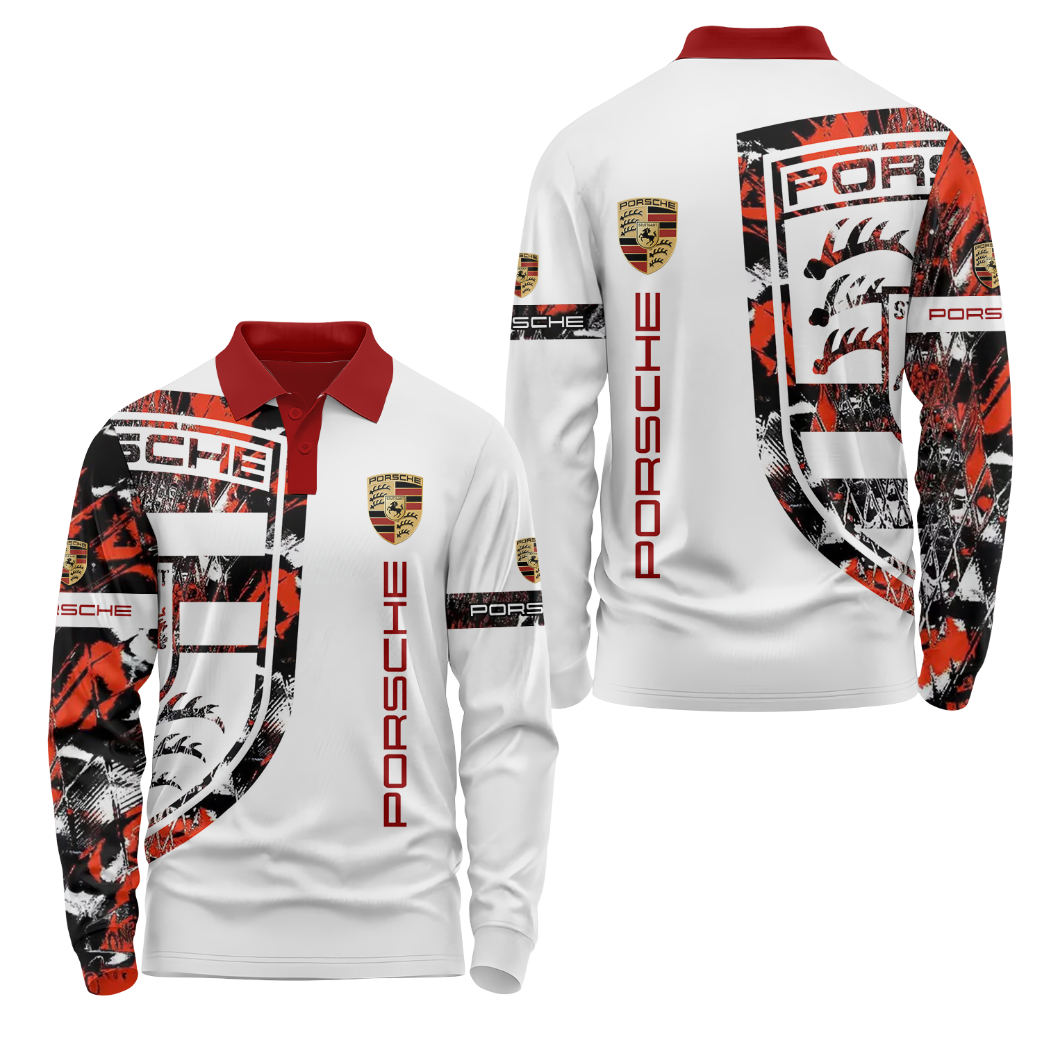PORS Long Sleeve Polo USPL518