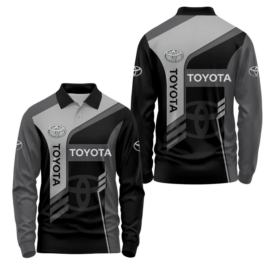 Toyota Long Sleeve Polo USPL863