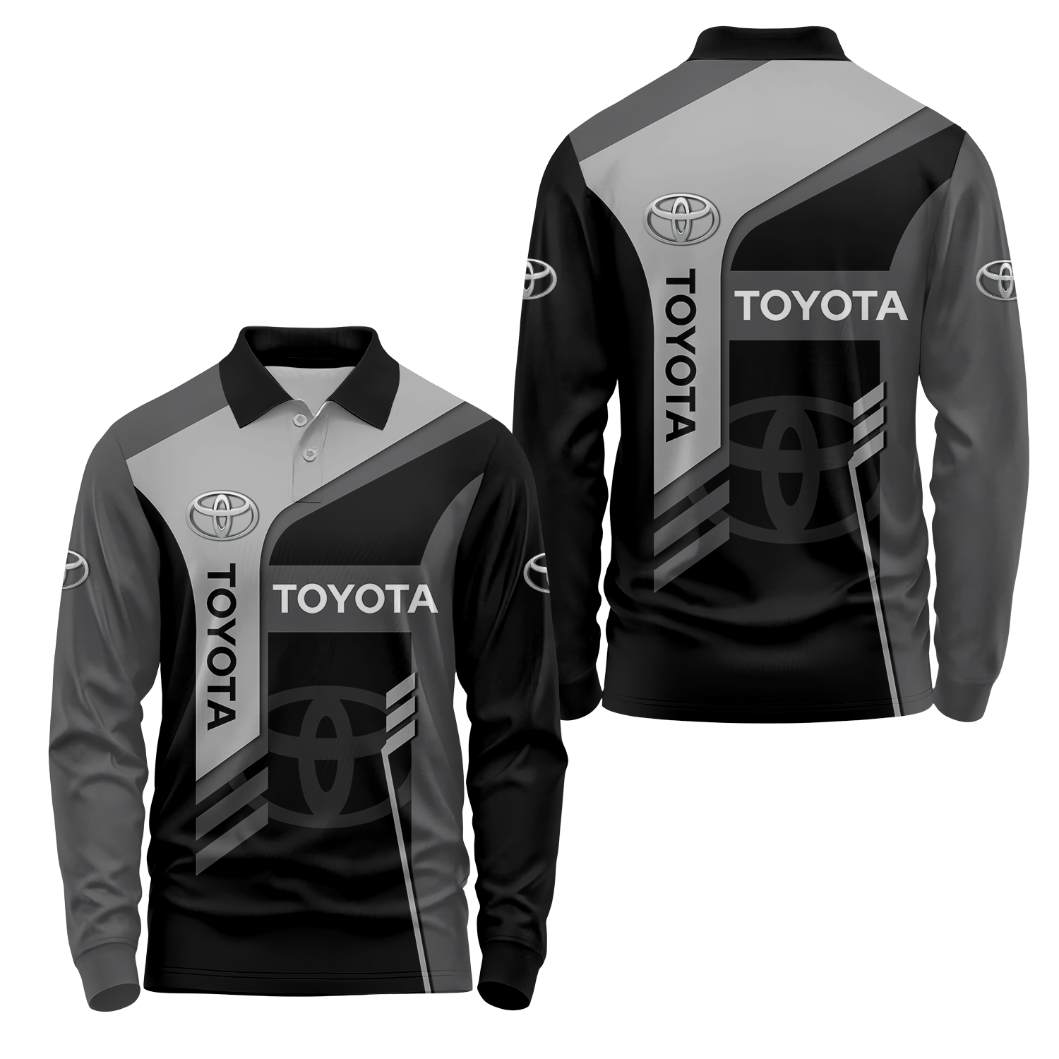 Toyota Long Sleeve Polo USPL863