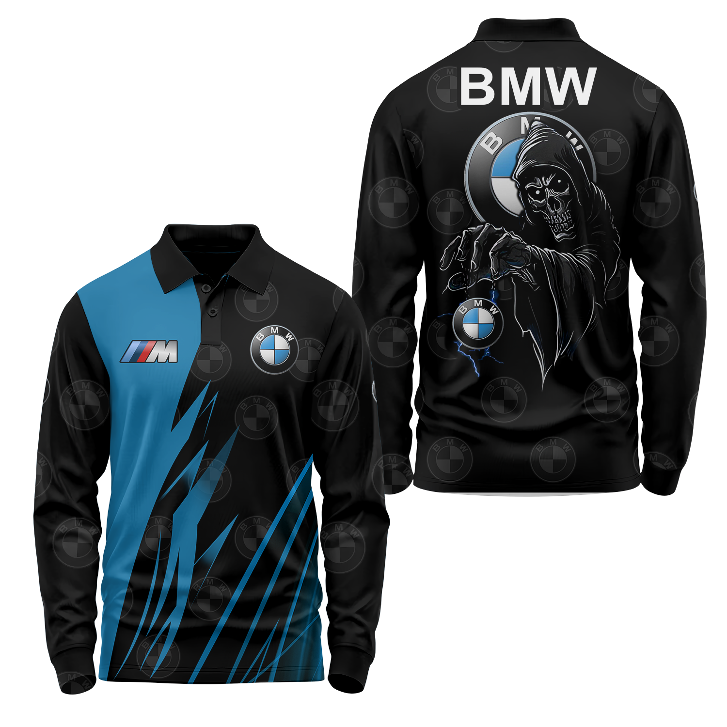 BMW Long Sleeve Polo USPL537