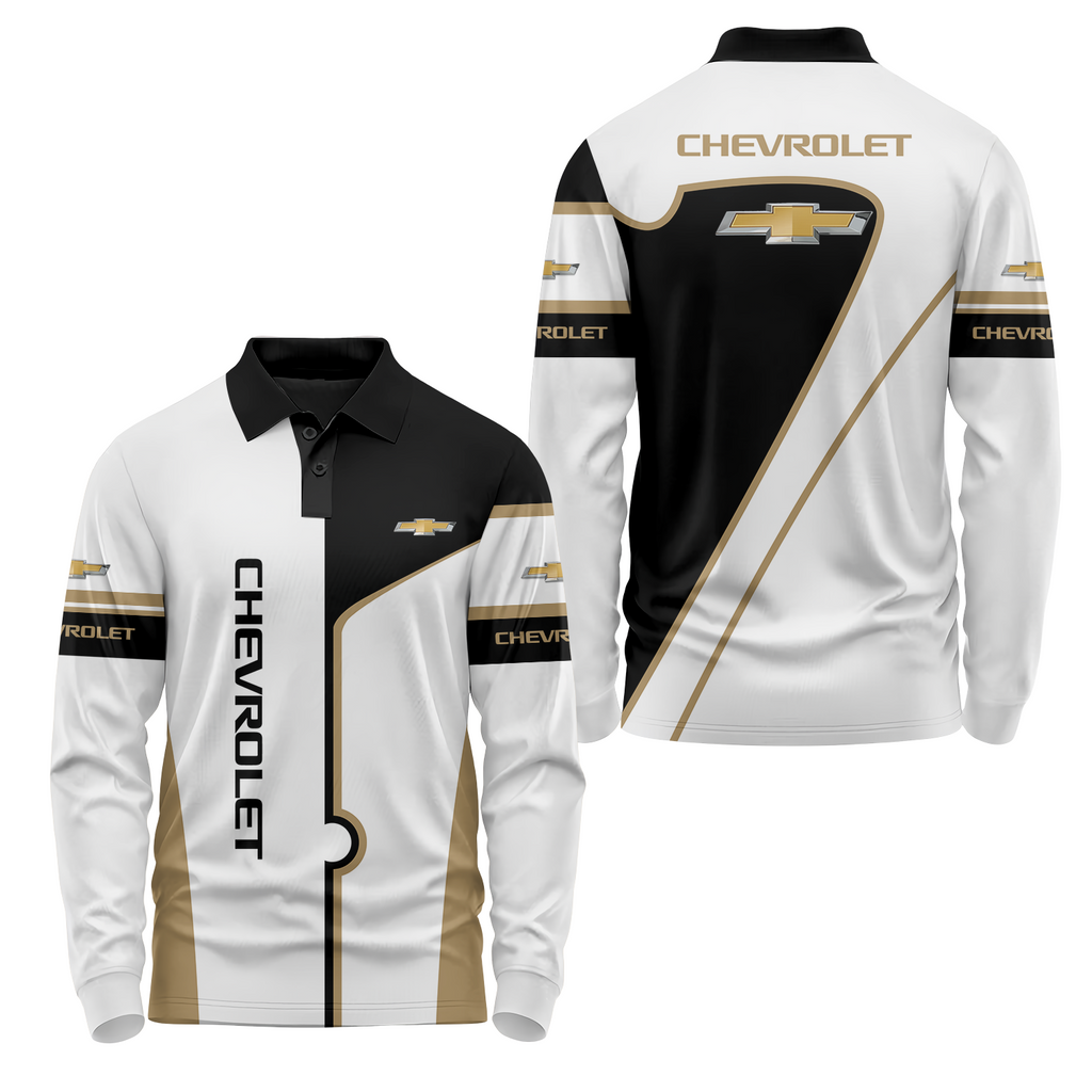 Chevrolet Long Sleeve Polo USPL1030