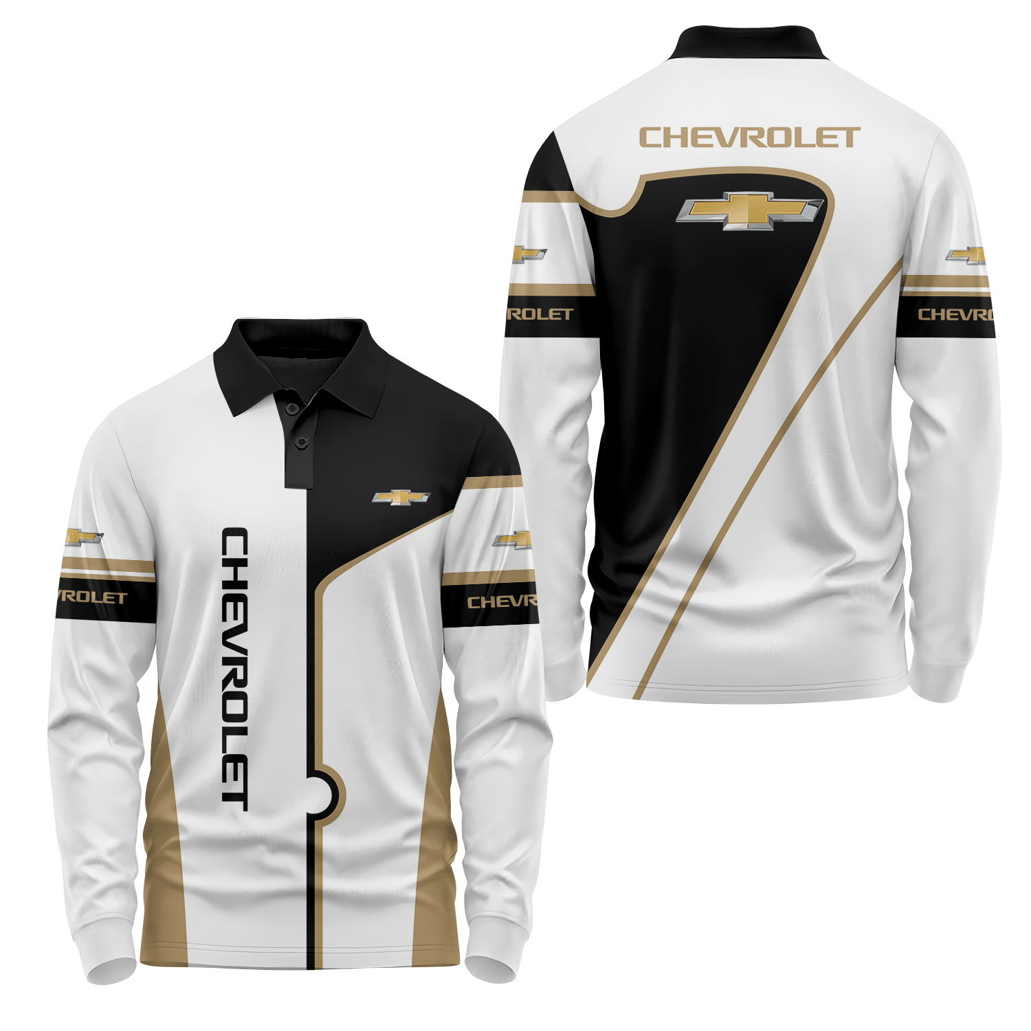 Chevrolet Long Sleeve Polo USPL1030