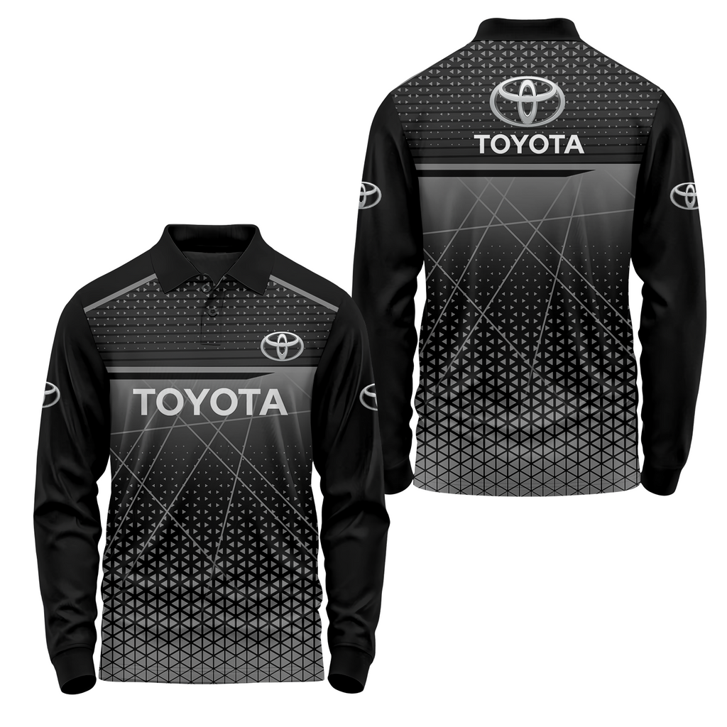 Toyota Long Sleeve Polo USPL865