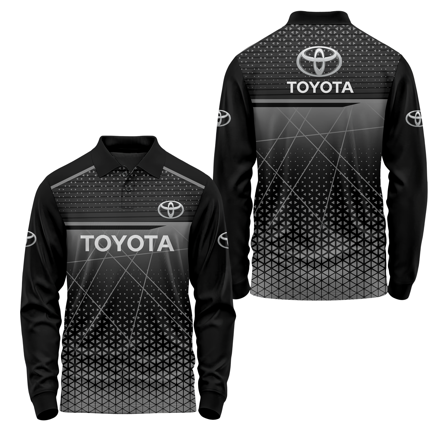 Toyota Long Sleeve Polo USPL865