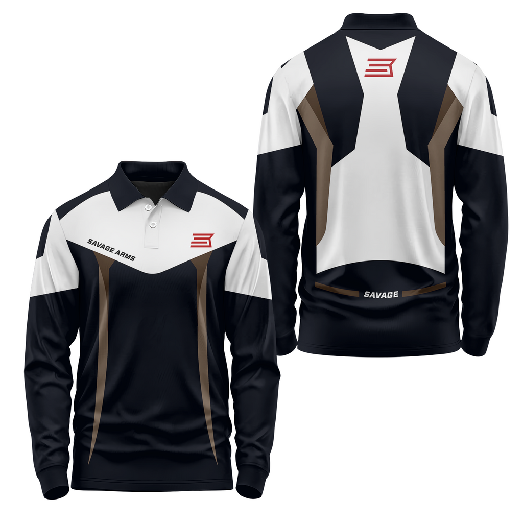Savage Arms Long Sleeve Polo USPL2203