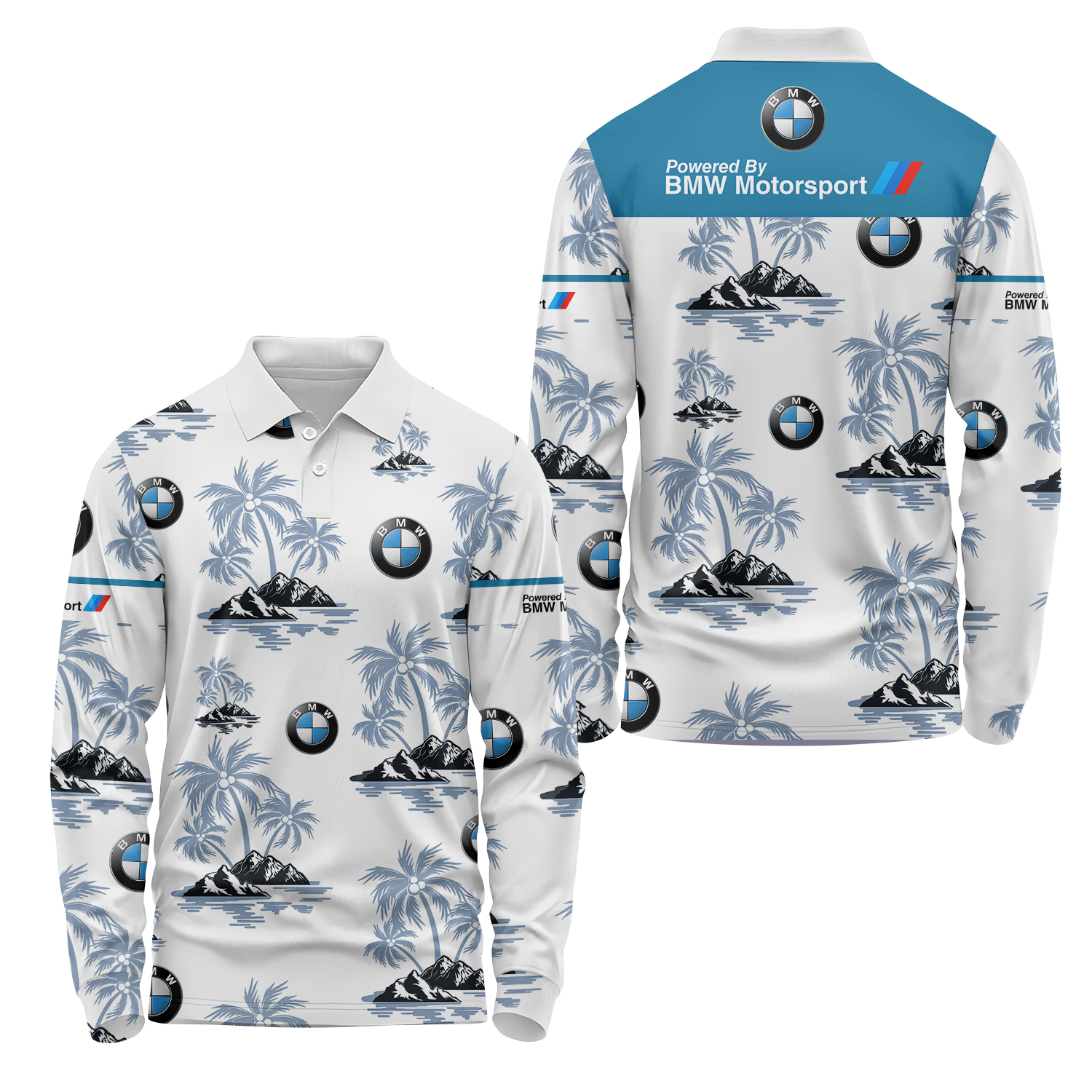 BMW Long Sleeve Polo USPL535