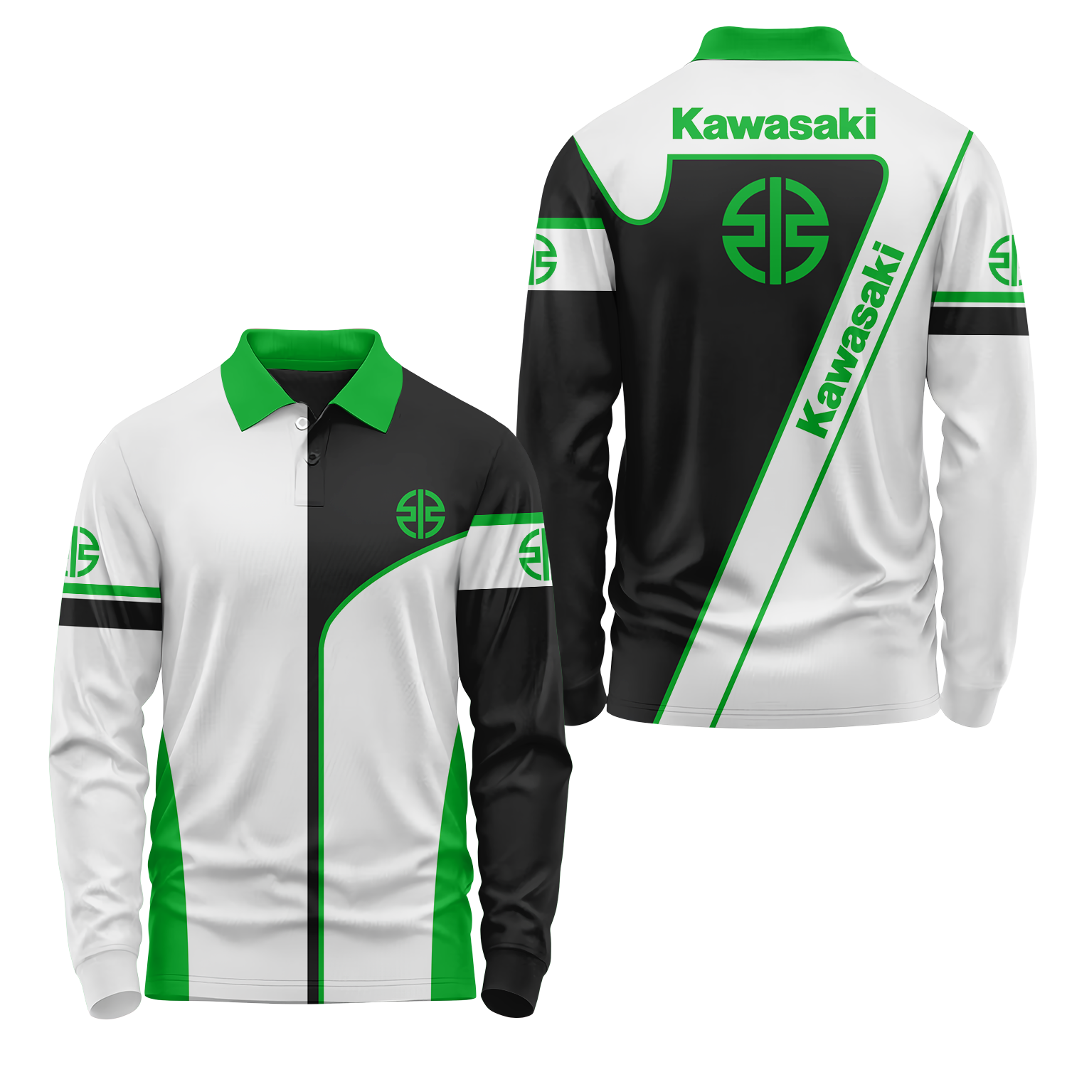 Kawasaki Long Sleeve Polo USPL921