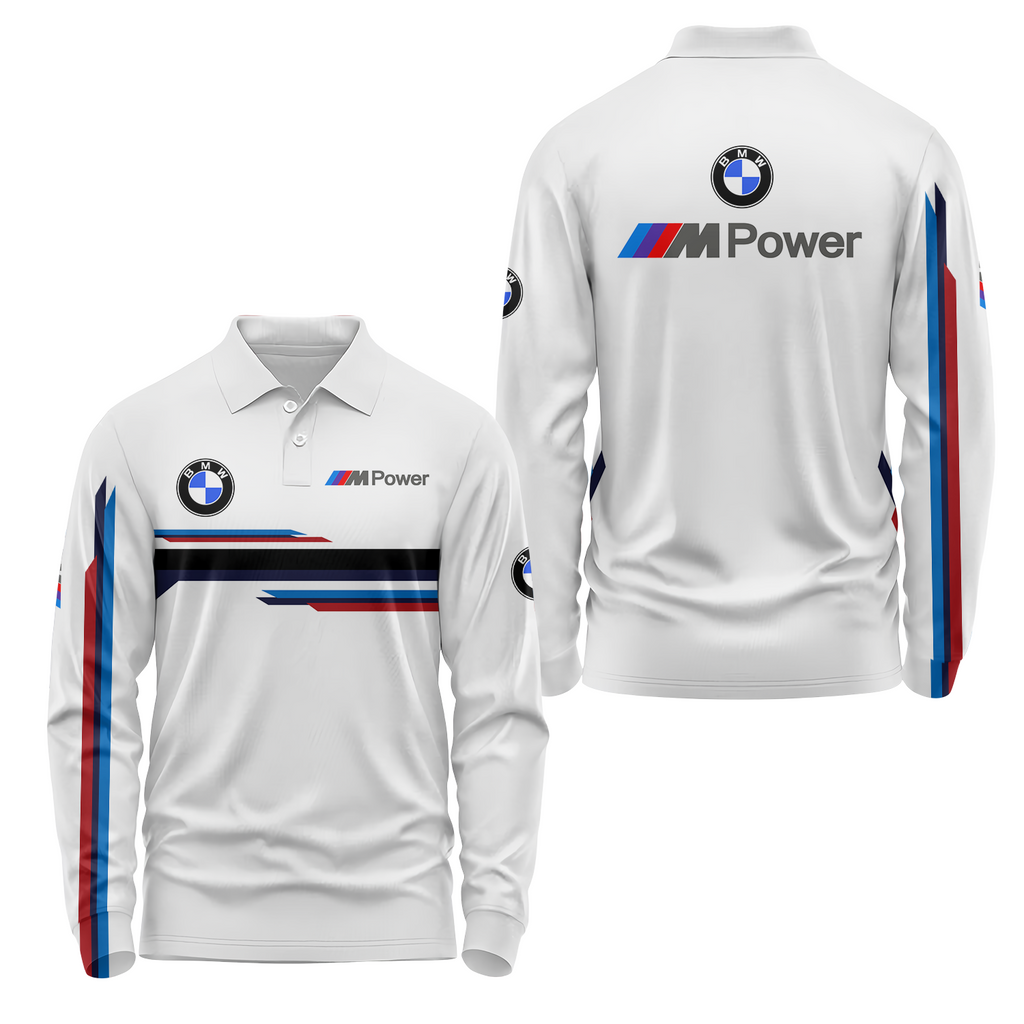 BMW Long Sleeve Polo USPL534