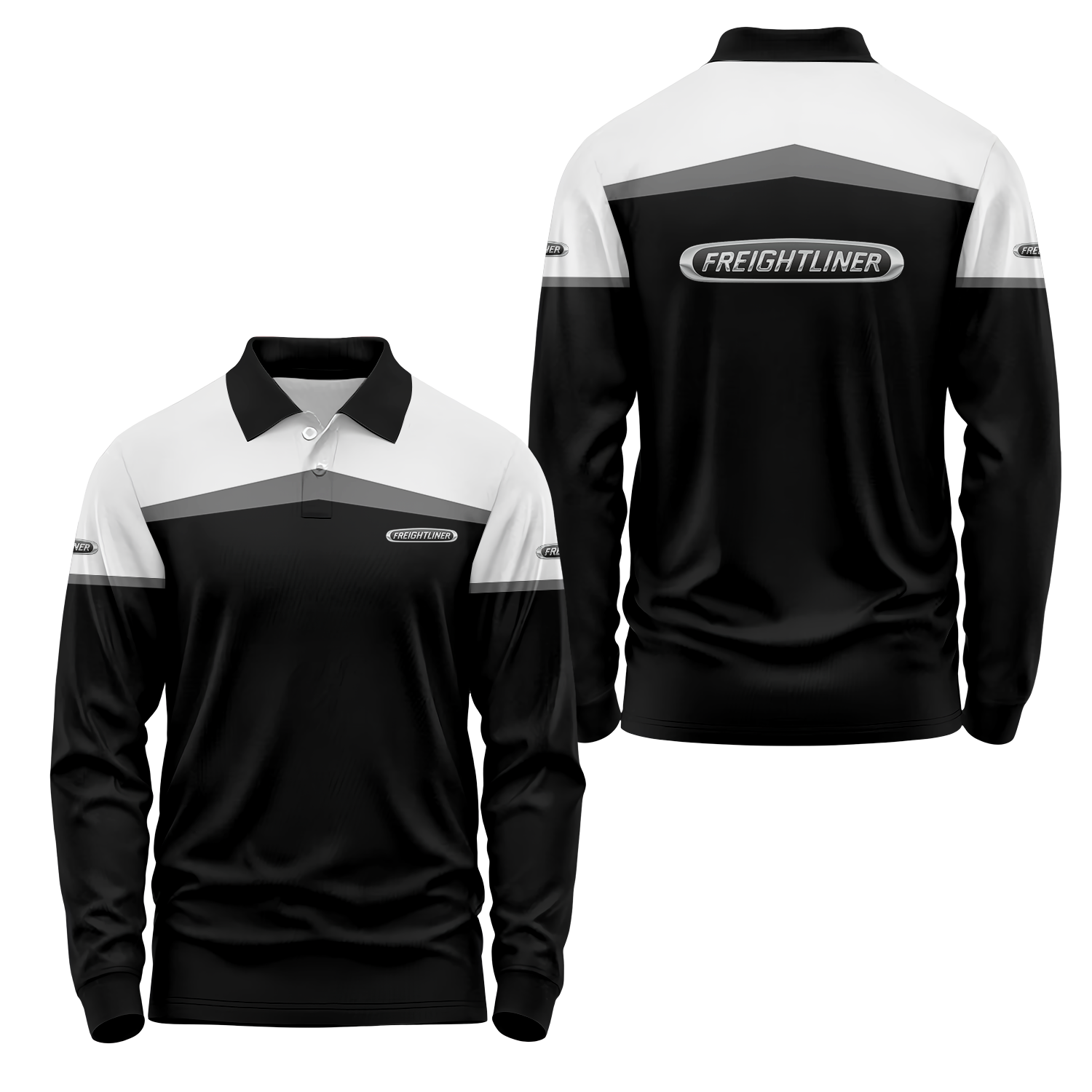 Freightliner Long Sleeve Polo USPL1695