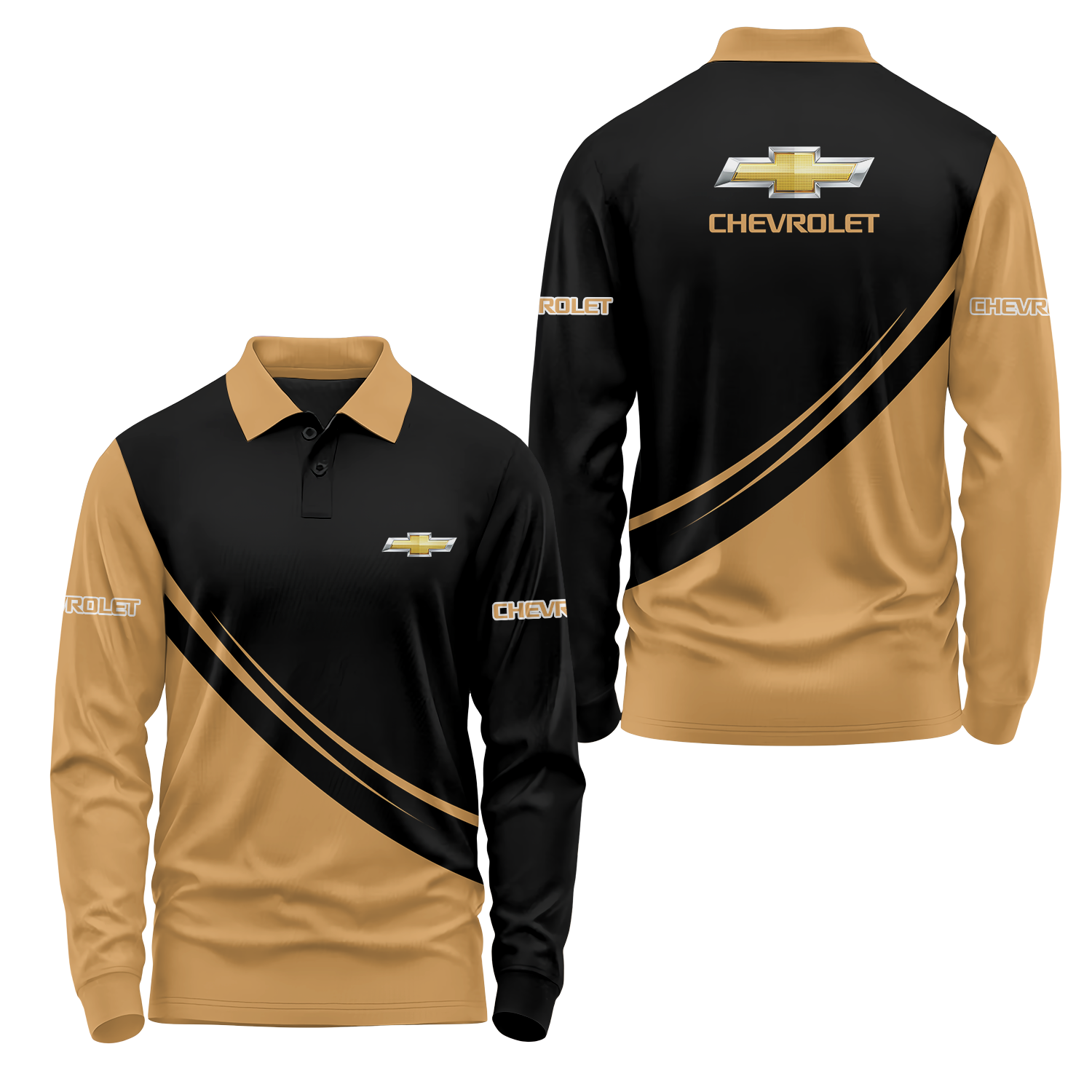 Chevrolet Long Sleeve Polo USPL1010
